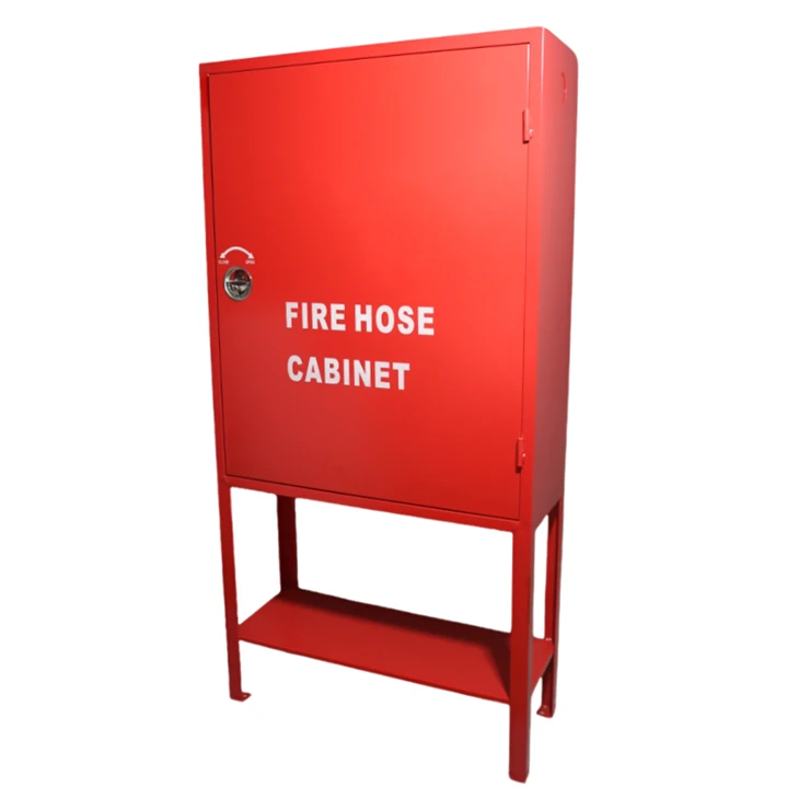 Red Powder Coating Fire Extinguisher Cabinet